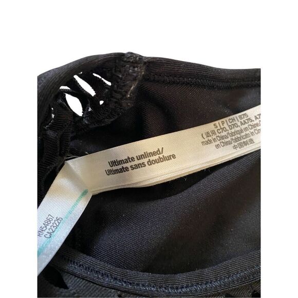 Victorias Secret Pink Ultimate Unlined Fishnet Sports Bra Workout Yoga Athletic - Picture 8 of 15